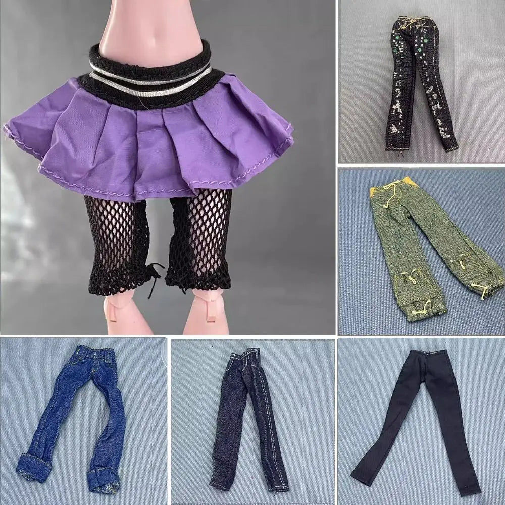 Fashion Doll Elegant Pants 10 Styles Elegant Party Clothes Casual Wears Doll Princess Trousers