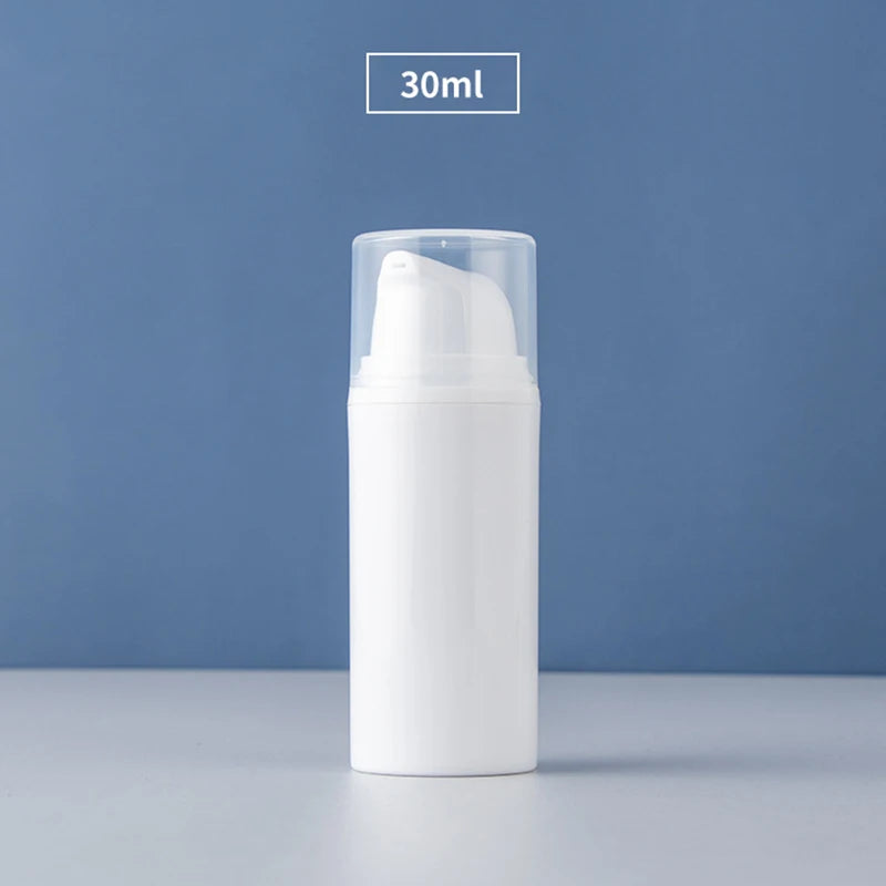 1PC 15/30/50ml Empty Airless Pump Bottles Mini Lotion Vacuum Cosmetic Containers Women Make Up Travel Emulsion Bottle