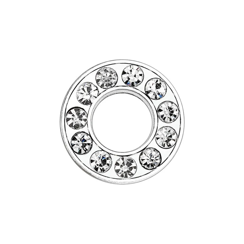 1pcs 8mm Slide Letters Charms Alphabet A-Z Alloy Rhinestone Fit DIY Wristband Bracelet Pet Collar Jewelry Making Women Kids Gift