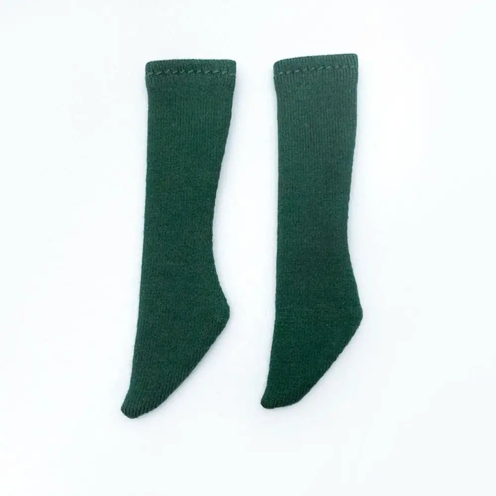 Fashion Handmade Cotton Stockings Casual Wear 15 Styles Long Doll Socks Dress Clothes Accessories