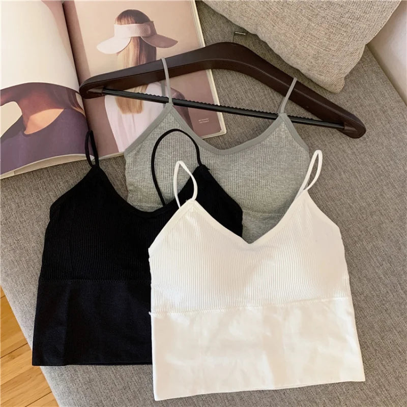 Women's Underwear Fashion Sexy Sports Yoga Can be Outworn Tank Top No Steel Ring Bra Available in Stock for Wholesale spots yy