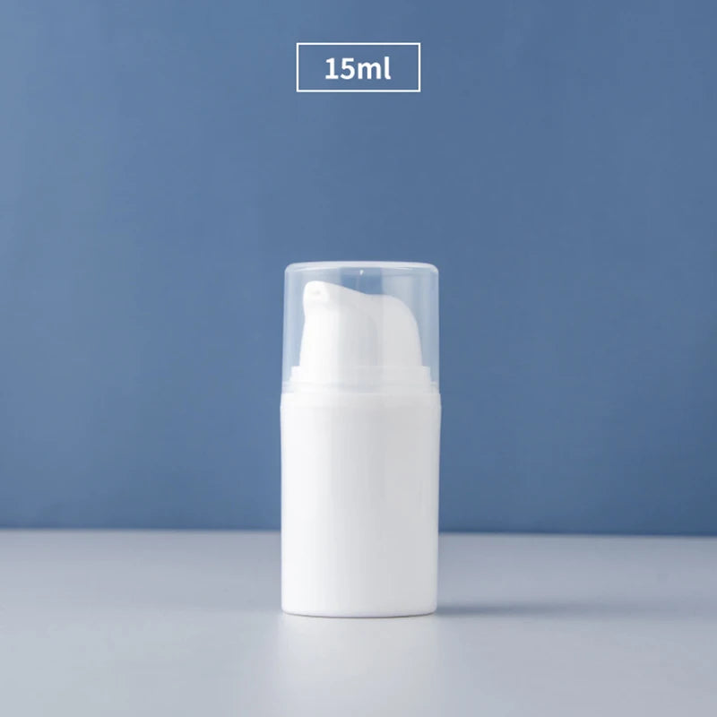 1PC 15/30/50ml Empty Airless Pump Bottles Mini Lotion Vacuum Cosmetic Containers Women Make Up Travel Emulsion Bottle