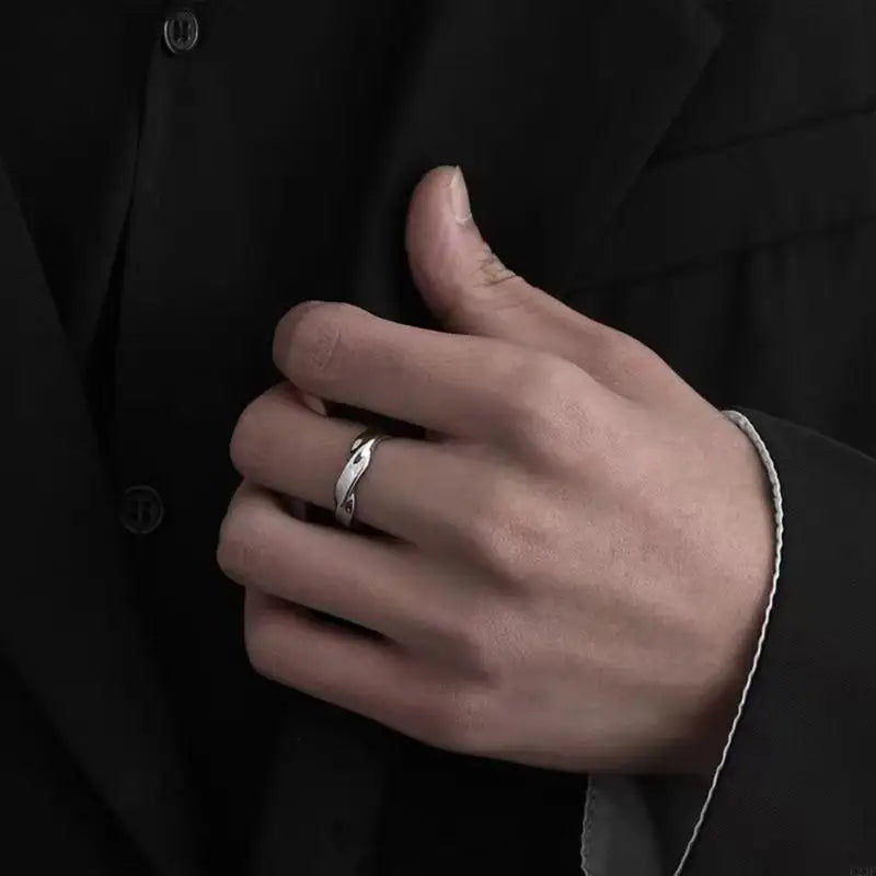 Portable and Sturdy Mobius Loop Rings Comfortable Wear Jewelry Accessory for Daily Casual Wear and Special Occasions