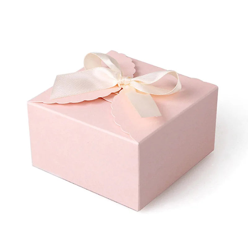 Square Handmade Soap Folding Packaging Box Jewelry Organizer Gift Box  Candy Small Storage Containers For Party Kids Gift