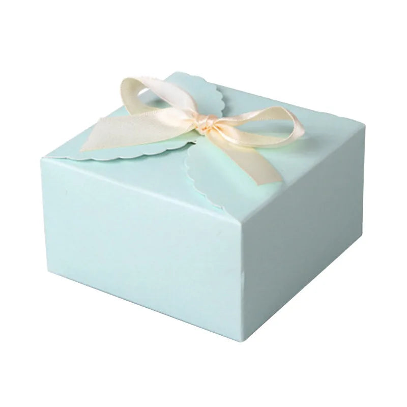 Square Handmade Soap Folding Packaging Box Jewelry Organizer Gift Box  Candy Small Storage Containers For Party Kids Gift