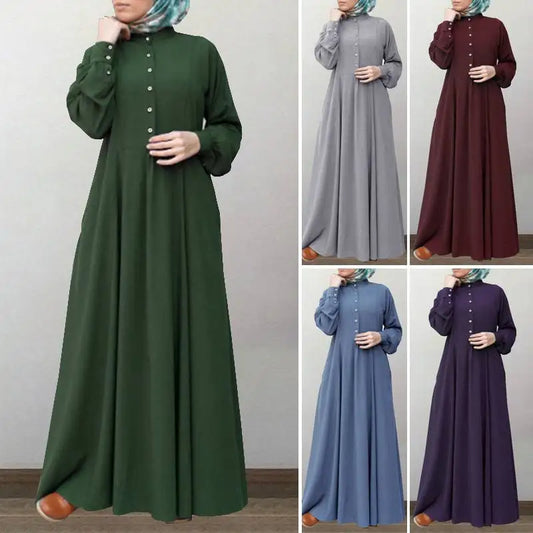 Muslim Abayas For Women Dubai Vintage Arabic Girl's Wear Hot Dresses Robe Caftan Kimono Femme élégant Musulman Islam