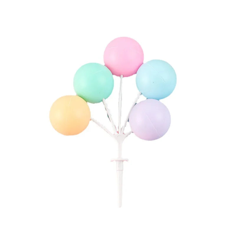 Cake Toppers Perfume Lipstick Makeup brush DIY Cupcake Topper Women Cake Flags Kids Girl Happy Birthday Bride Party Baking Decor