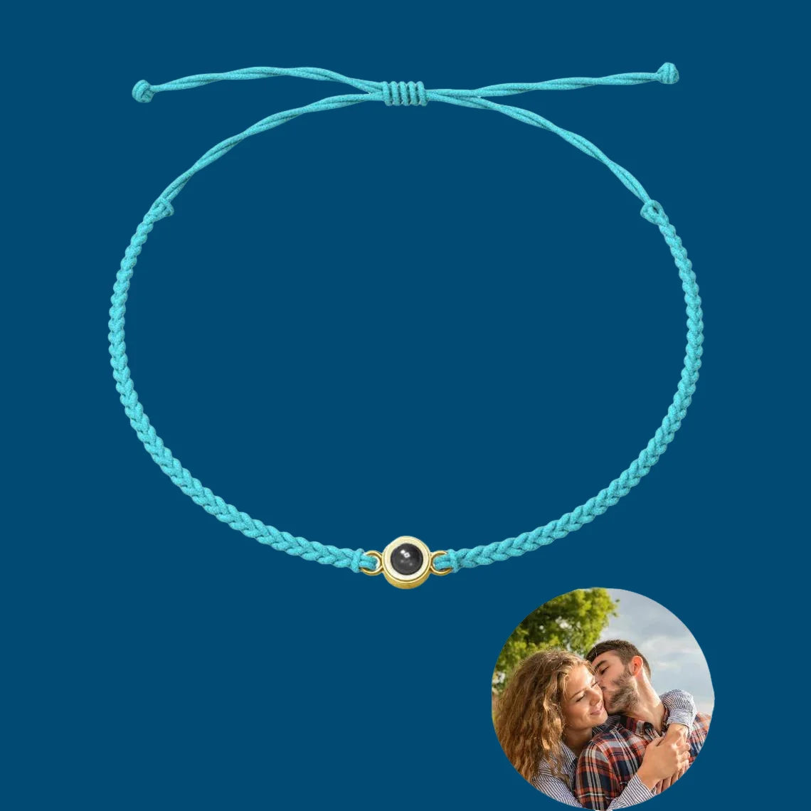 Custom Bracelets with Picture inside Customized Projection Bracelets with Photos Bracelet Personalized Photo Memorial Gifts 2025