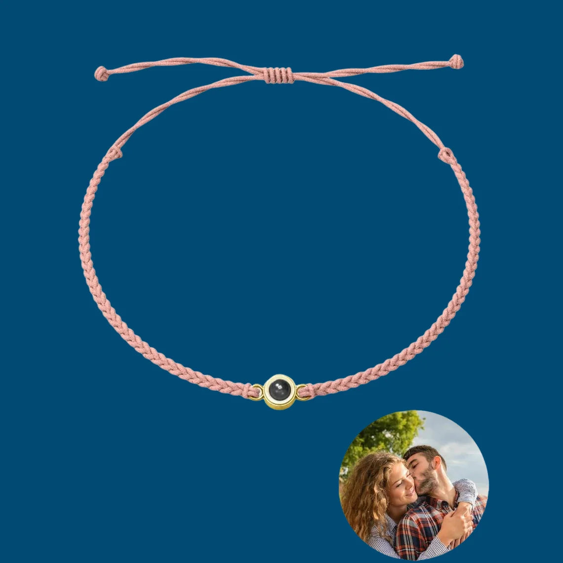Custom Bracelets with Picture inside Customized Projection Bracelets with Photos Bracelet Personalized Photo Memorial Gifts 2025