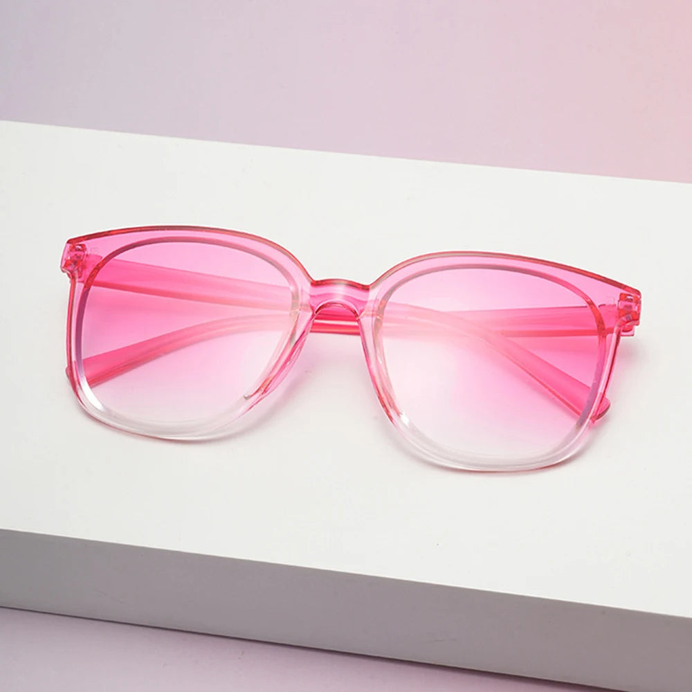 Fashion Jelly Gradient Square-shaped Lenses Sunglasses Outdoor Sun Protection Shades Colorful Sun Glasses Goggles 2025 New