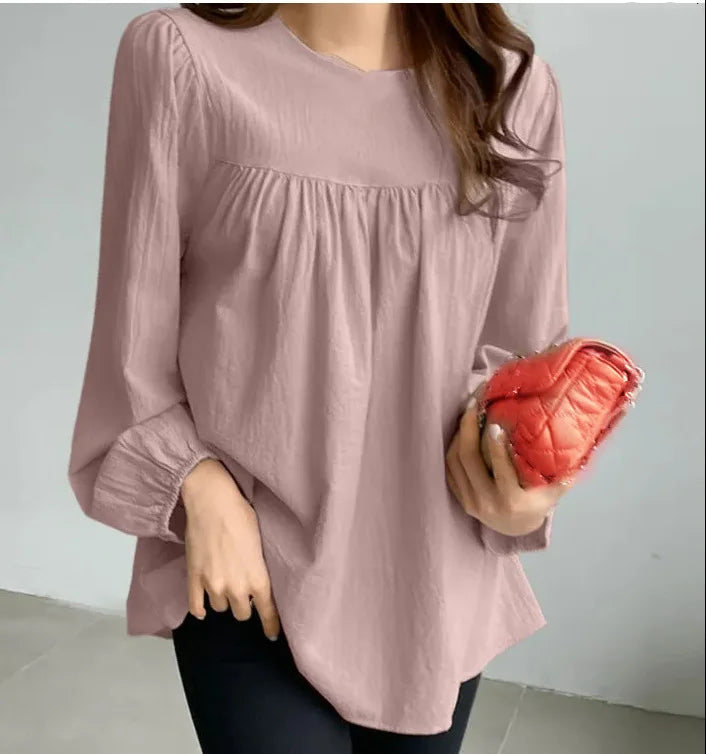 Solid Blouse Eid Muslim Tops Abaya for Women Ramadan Morocco Dubai Abayas Kaftan Islam Shirt Islamic Casual Loose Jalabiya