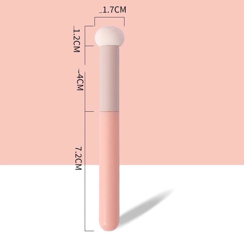Soft Makeup Brushes Sponge Concealer Brush Lipstick Lip Powder Puff Wet Dry Use Foundation Contour Cosmetic Tools