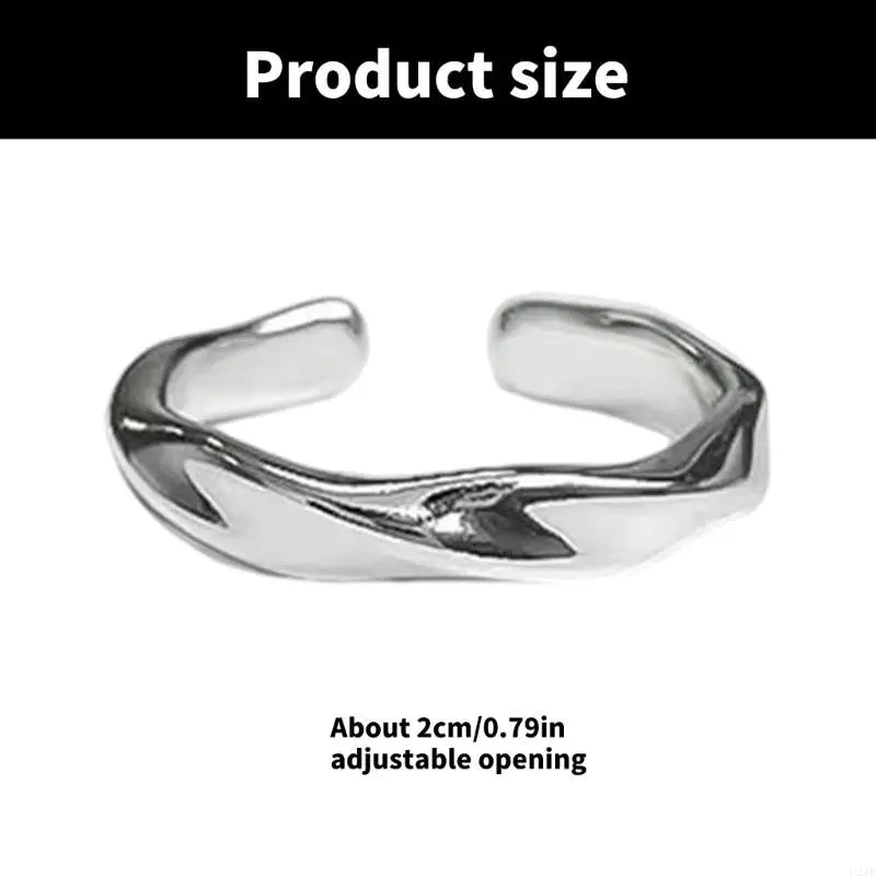Portable and Sturdy Mobius Loop Rings Comfortable Wear Jewelry Accessory for Daily Casual Wear and Special Occasions
