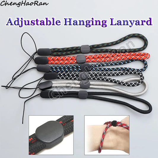 1 Pc Adjustable Hand Wrist Lanyard Strap String For Phone iPhone Samsung USB Flash Drives Keys Keychains DSLR Camera Holders