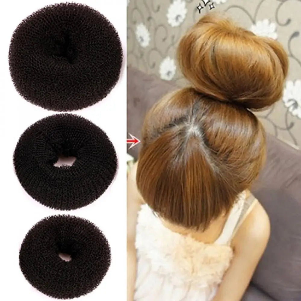 Hair Styling Women Magic Donut Hair Ring Bun Former Shaper Hair Styler Tie Updo Maker Tools Braiders Headwear