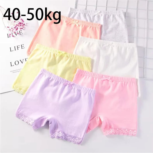 1pcs Girls Safety Shorts Soft Cotton Candy Color Solid Color Comfortable Kids Sports Leggings Casual Underwear Panties