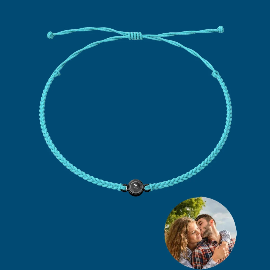 Custom Bracelets with Picture inside Customized Projection Bracelets with Photos Bracelet Personalized Photo Memorial Gifts 2025