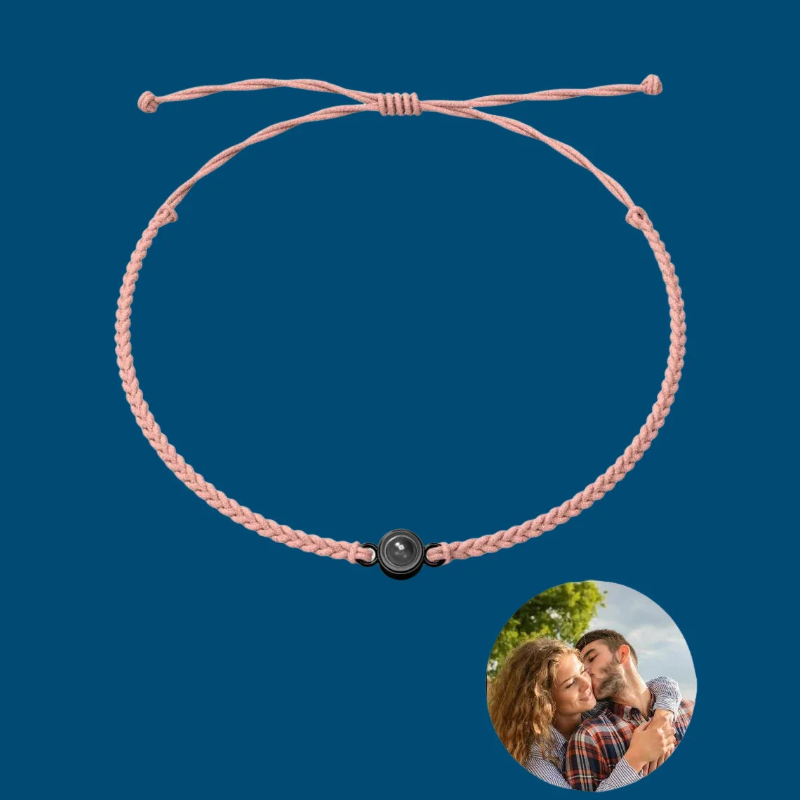 Custom Bracelets with Picture inside Customized Projection Bracelets with Photos Bracelet Personalized Photo Memorial Gifts 2025