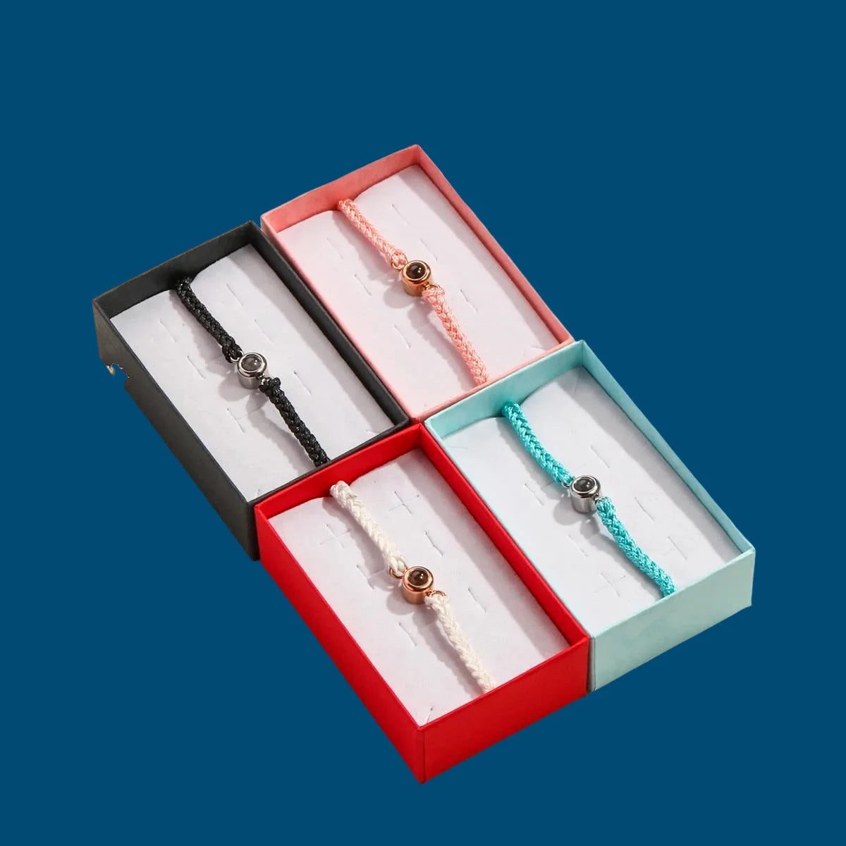 Custom Bracelets with Picture inside Customized Projection Bracelets with Photos Bracelet Personalized Photo Memorial Gifts 2025