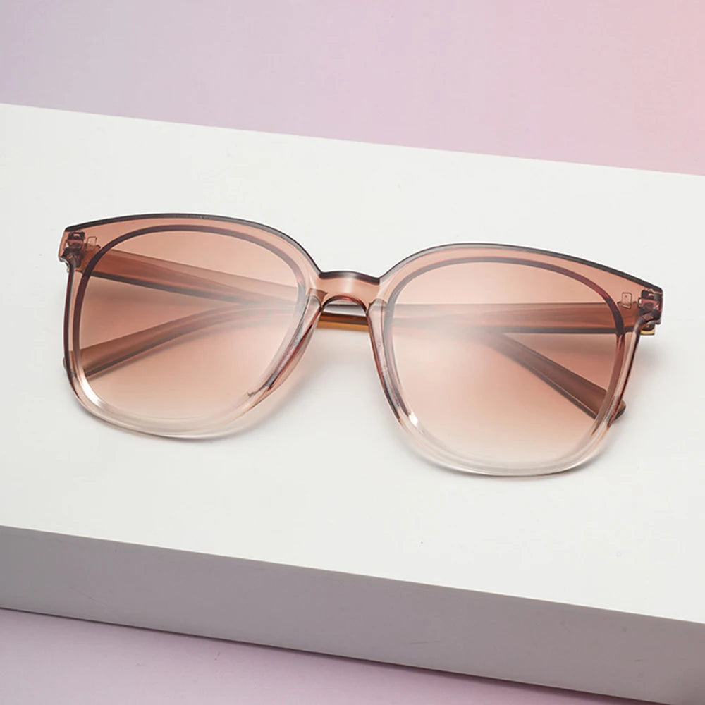 Fashion Jelly Gradient Square-shaped Lenses Sunglasses Outdoor Sun Protection Shades Colorful Sun Glasses Goggles 2025 New