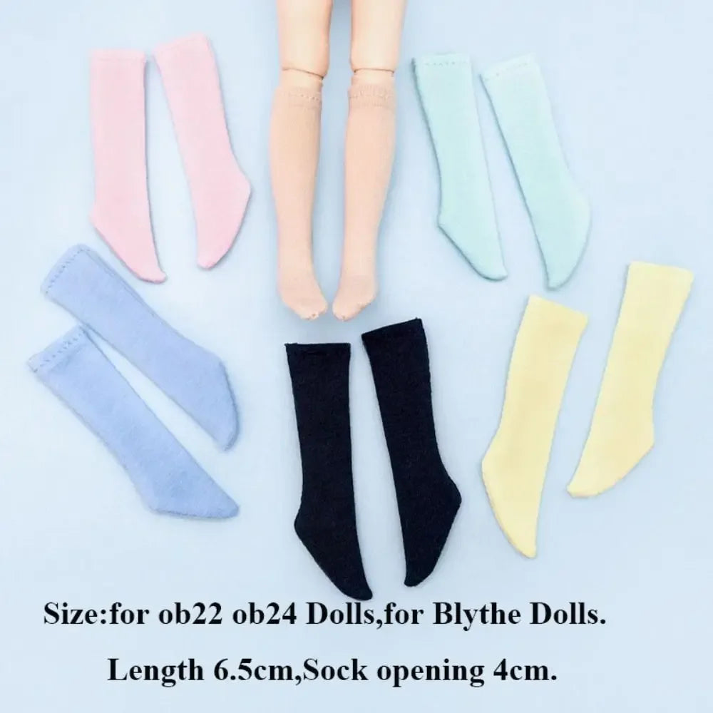 Fashion Handmade Cotton Stockings Casual Wear 15 Styles Long Doll Socks Dress Clothes Accessories